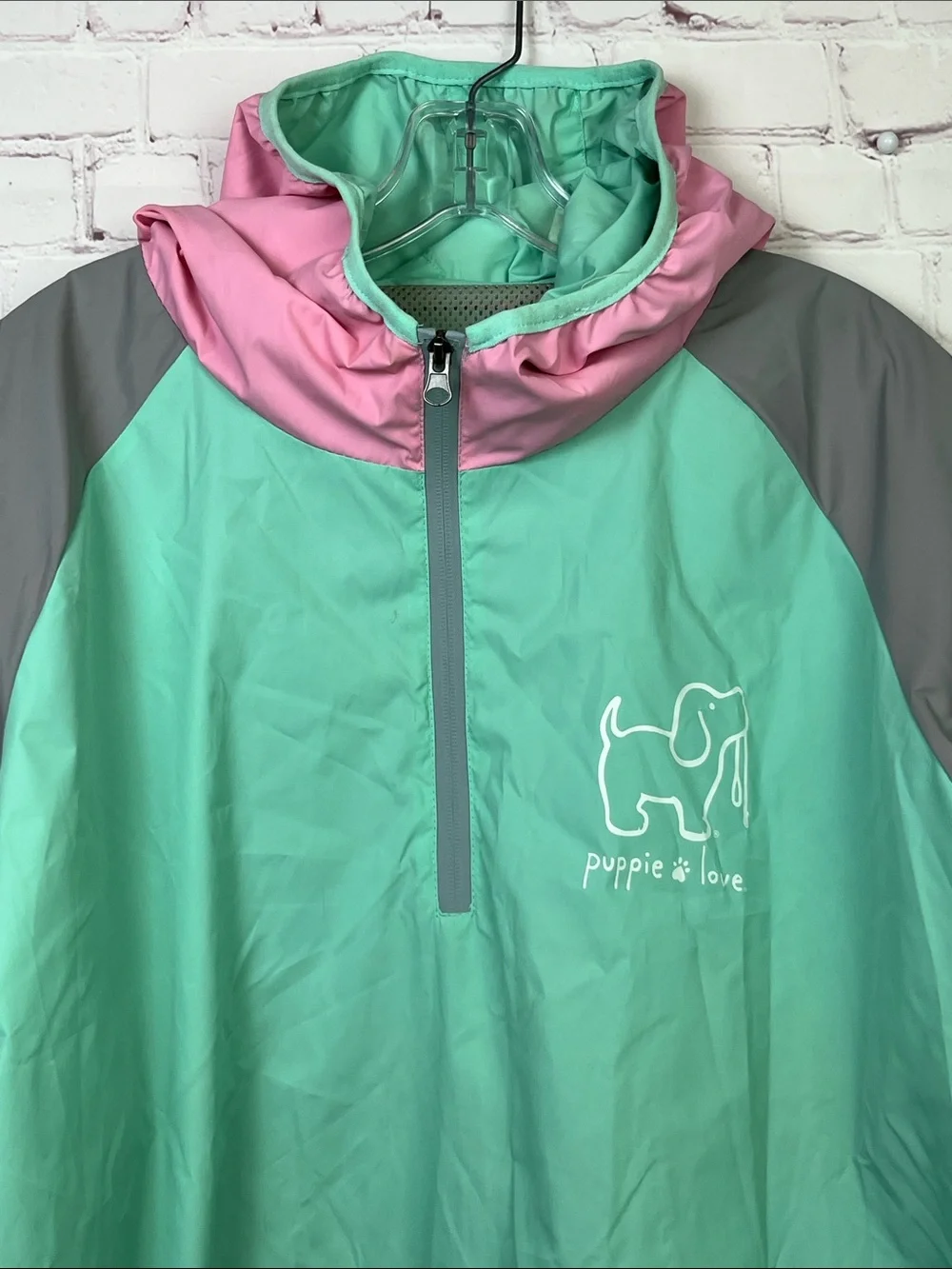 Puppie Love Pullover Hoodie Windbreaker